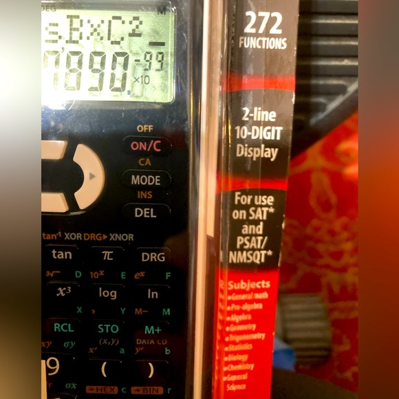 SHARP SCIENTIFIC CALCULATOR - Picture 2 of 3